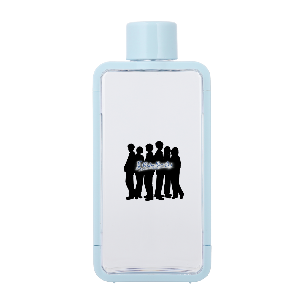 DON. 08/22「夏休みの思い出」記念デザイン フレームスクエアボトル 380ml