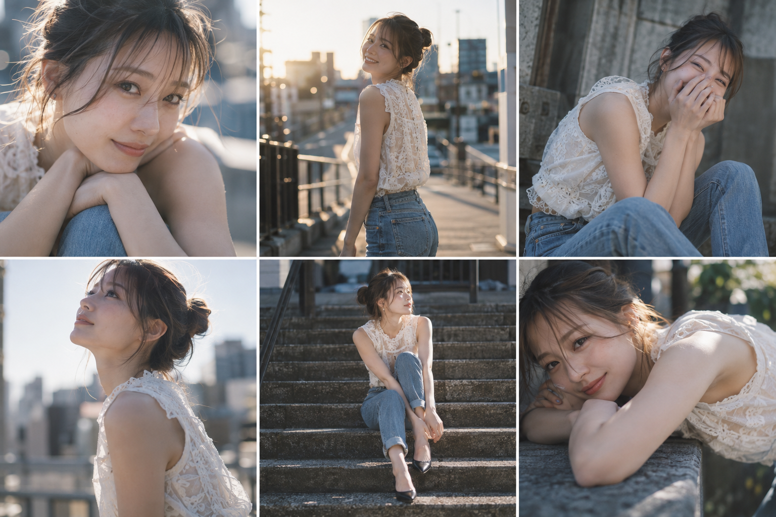 汰一が撮影した美奈・一枚目